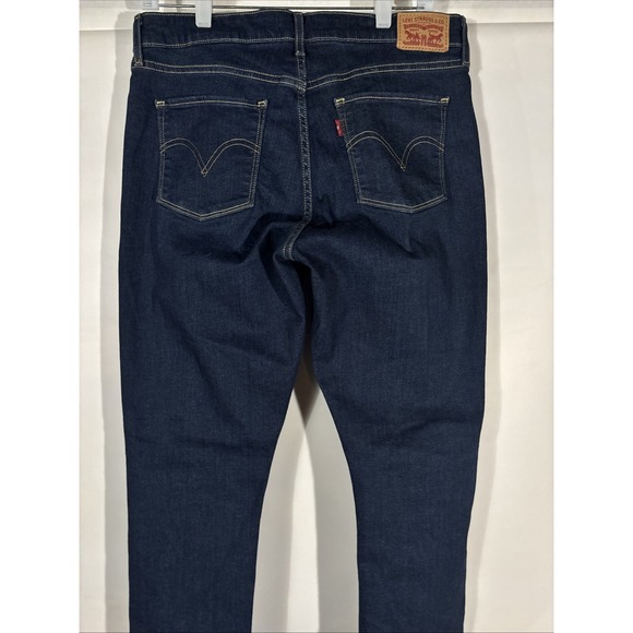 Levi's Jeans Women's Classic Mid Rise Skinny Blue Denim Size 14M Stretch Modern - Picture 6 of 13